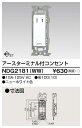 東芝 NDG2181(WW) (NDG2181WW) ET付コンセント 大箱 (100個入りセット)