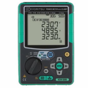 ポイント2倍 共立電気計器 KEW6305 電力計 コンパクトパワーメータ『6305共立』 KYORI