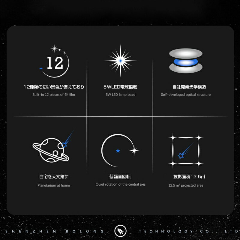 プラネタリウム 家庭用 部屋用 ホームスター ...の紹介画像2