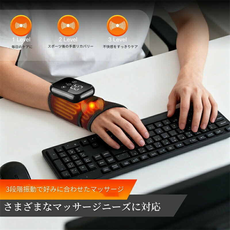 ハンドマッサージ ハンドケア コードレス 自動オフタイマー ハンド マッサージ リ...