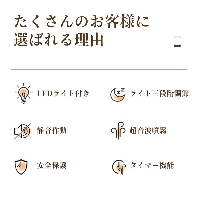 【P2倍&最大2000円OFF】加湿器 卓上 おしゃれ スチーム式 超音波 お手入れ簡単 花粉 おすすめ アロマ 寝室 リビング インテリア