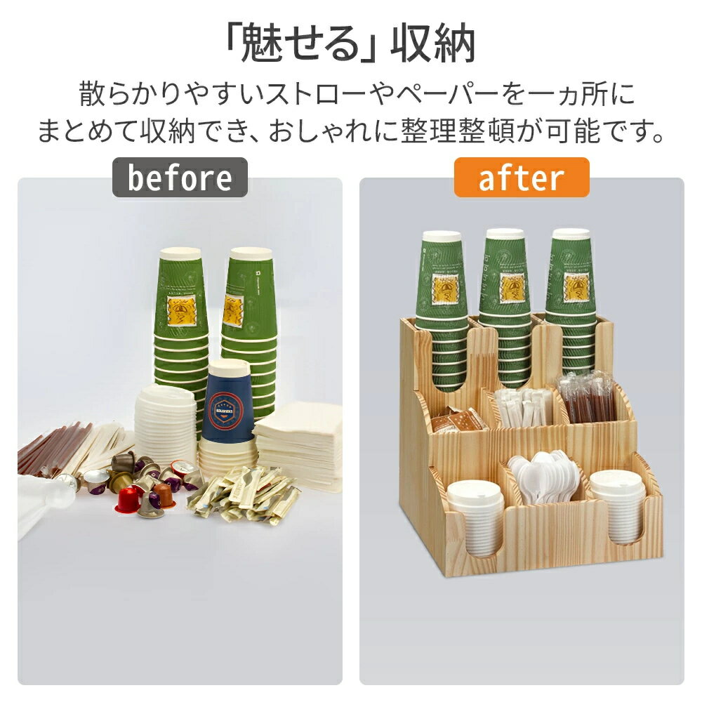 紙コップホルダー カップディスペンサー 卓上 ...の紹介画像2