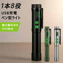 懐中電灯 led 強力 小型 軽量 充電/電池式 ハンドライト 最大600ルーメン ハンドライト マグネットテール付 クリップ付き防水 コンパクト 停電 防災対策 アウトドア お出かけ キャンプ 夜釣り 母の日 父の日 敬老の日 プレゼント