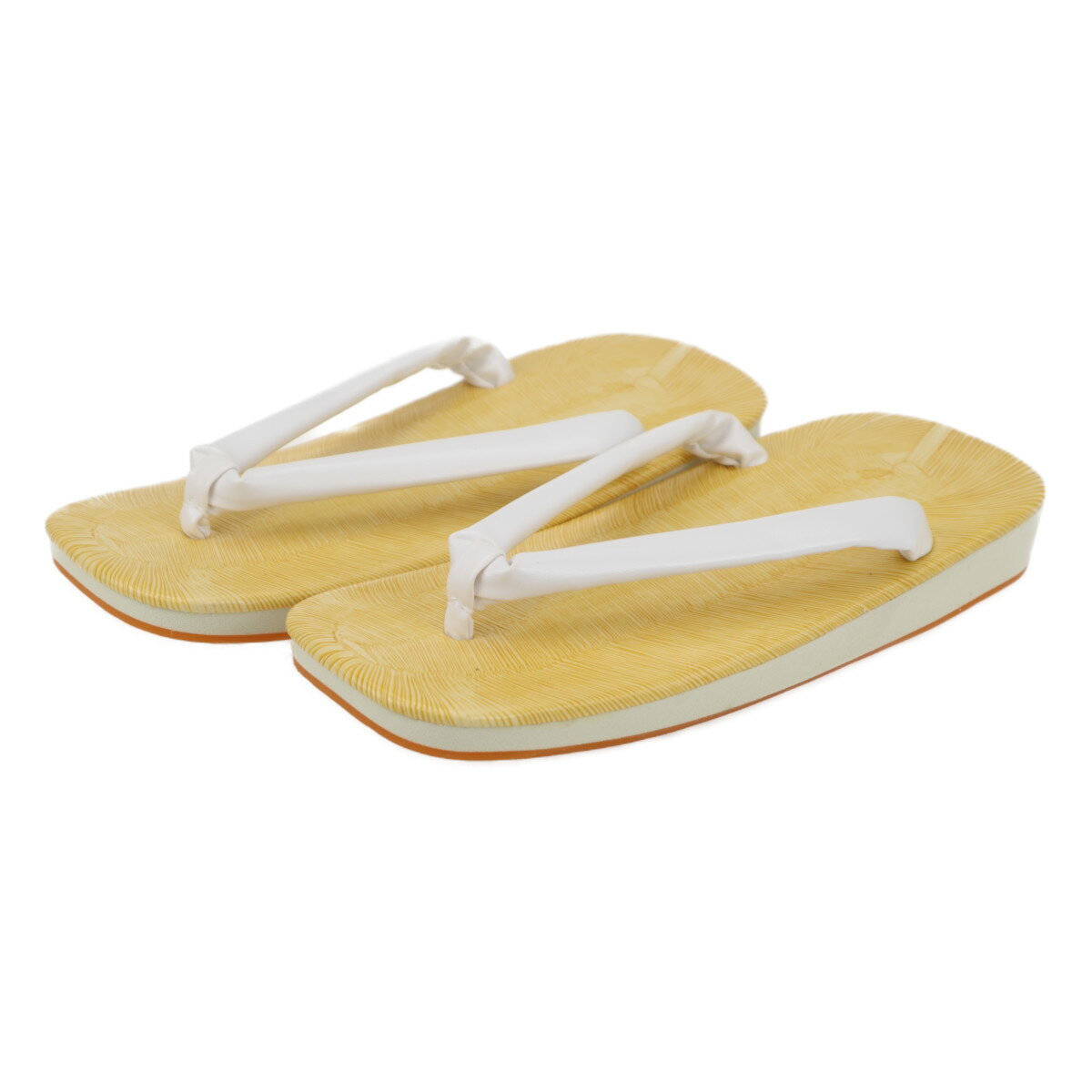 【5足セット】【Lサイズ】雪駄 セッタ 白花緒 アメ底タイプ お祭り メンズ 男性用 軽装履き イベント 普段履き 着物 浴衣 滑りにくい 水に強い