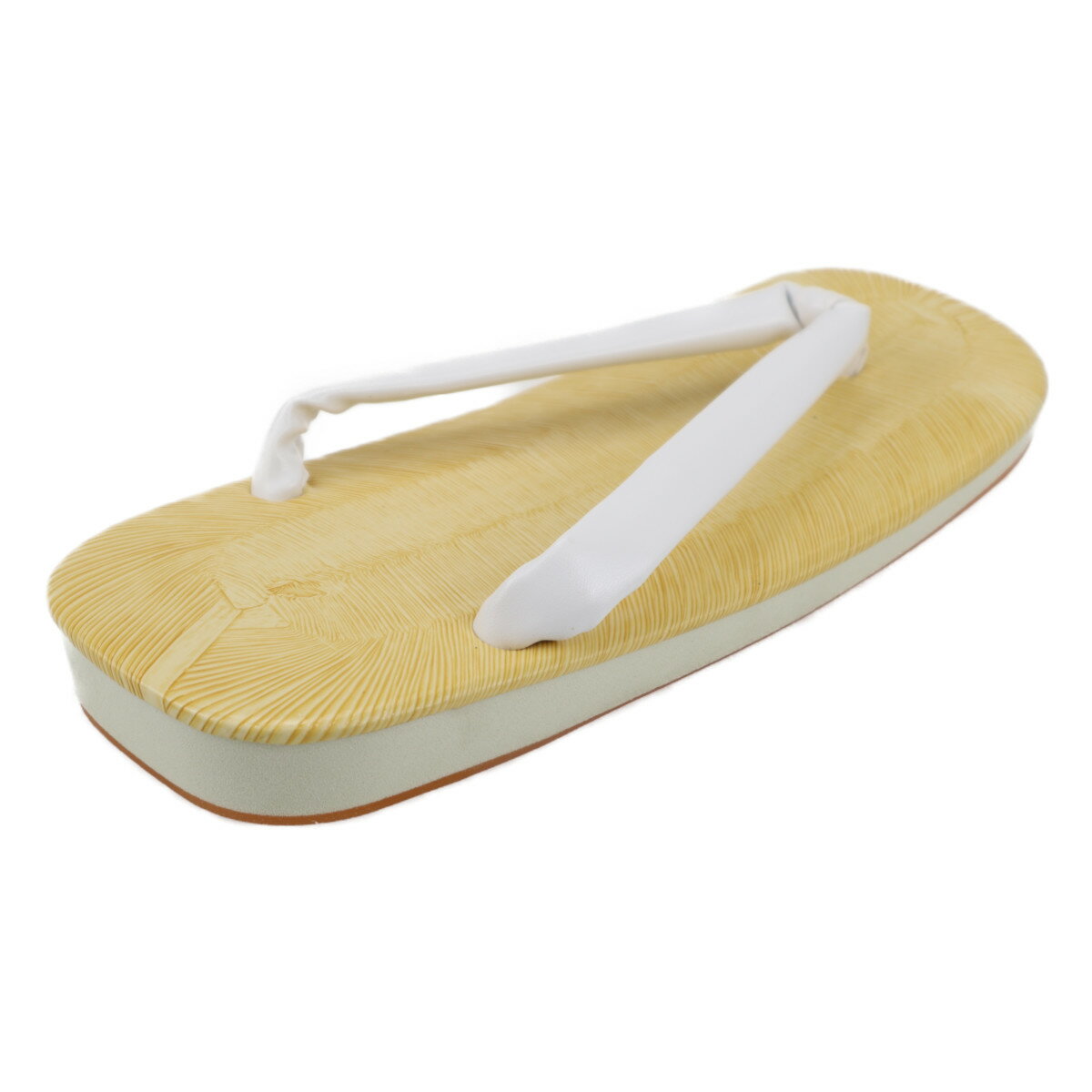 【5足セット】【LLサイズ】雪駄 セッタ 白花緒 アメ底タイプ お祭り メンズ 男性用 軽装履き イベント 普段履き 着物 浴衣 滑りにくい 水に強い