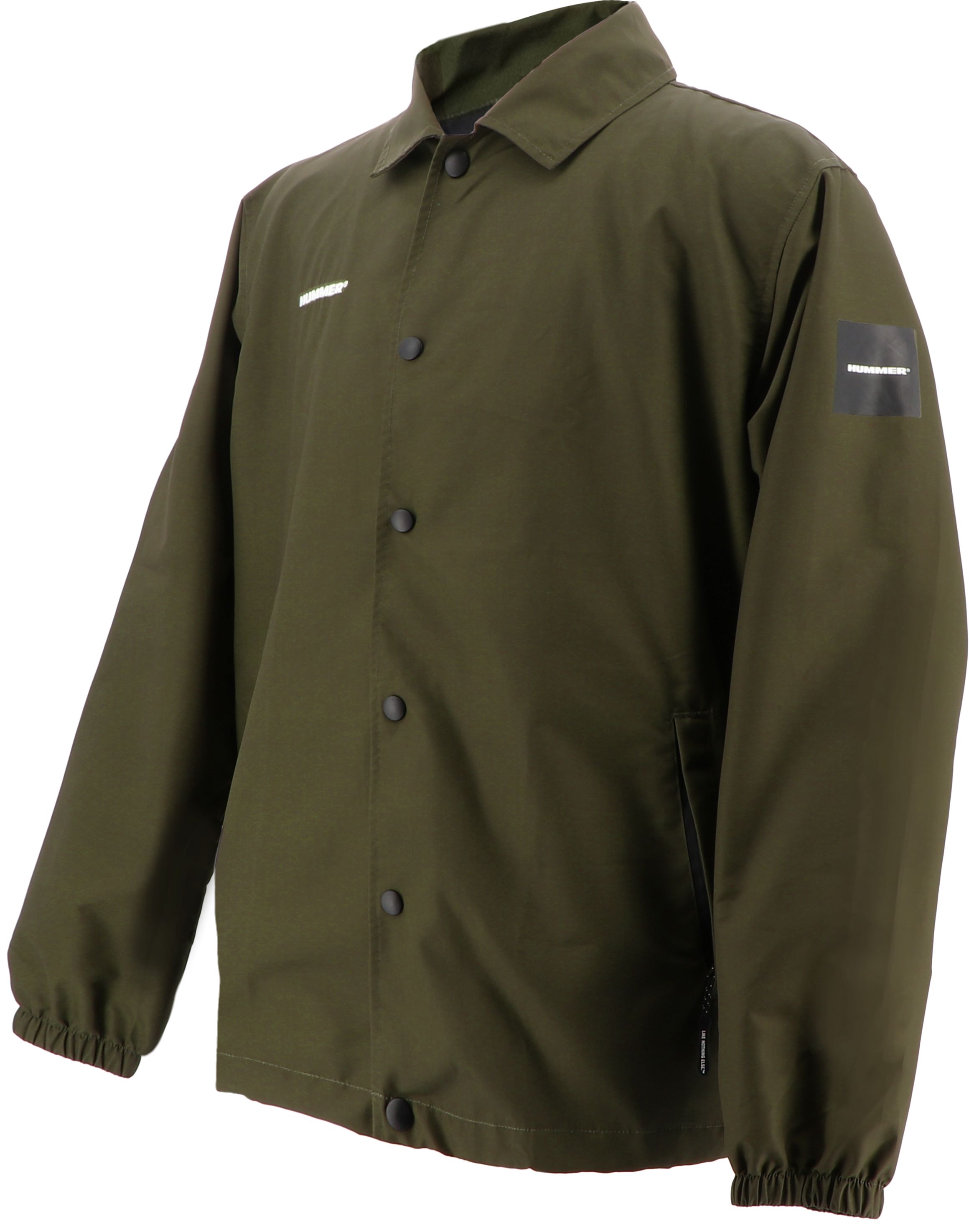 【2025秋冬新商品】弘進ゴム コーチジャケット HUMMER HM-W11 カーキ 防寒ウェア 軽量 アウトドア ブルゾン 耐久性 EIコーティング 超はっ水 寒さ対策 除雪 雪 雨