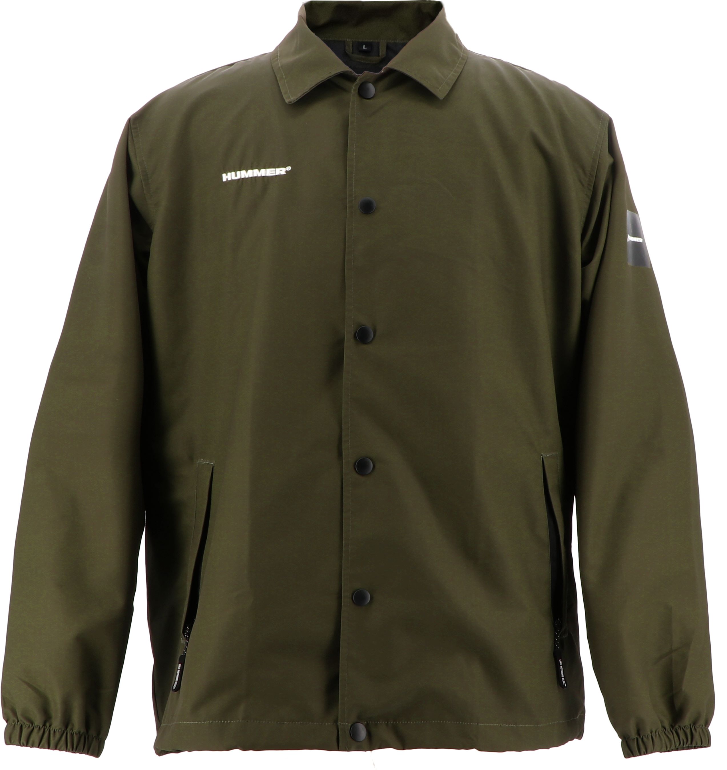 【2025秋冬新商品】弘進ゴム コーチジャケット HUMMER HM-W11 カーキ 防寒ウェア 軽量 アウトドア ブルゾン 耐久性 EIコーティング 超はっ水 寒さ対策 除雪 雪 雨