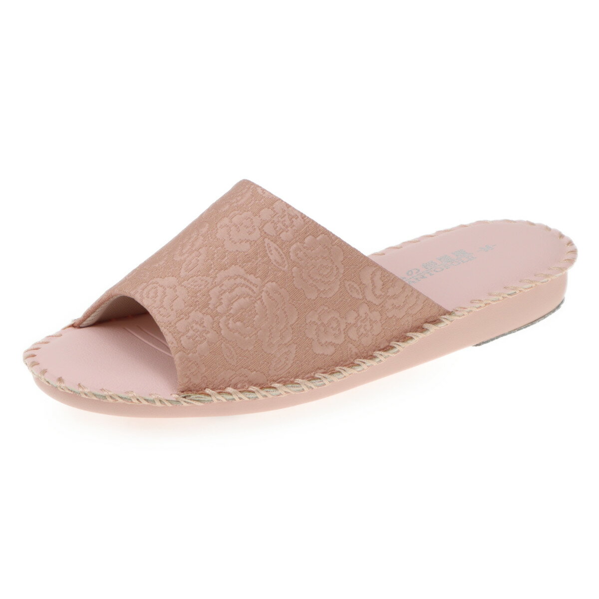 pansy パンジー レディースサンダル 女性用 婦人用 スリッパ ルームシューズ 靴 花柄 室内履き 部屋履き 8691 ピンク