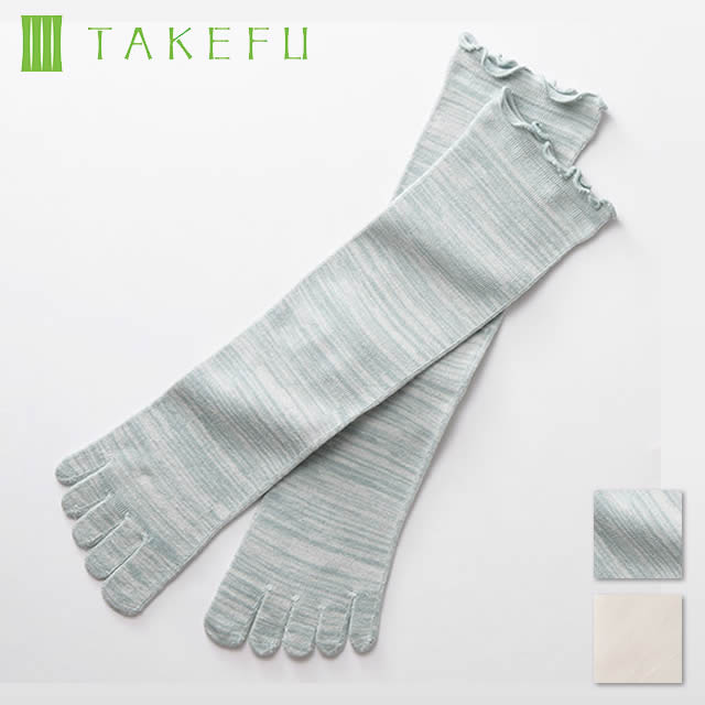 Rakuten - TAKEFU ライトエアー5本指ソックス 〔22-24cm〕 【メール便可】日本製