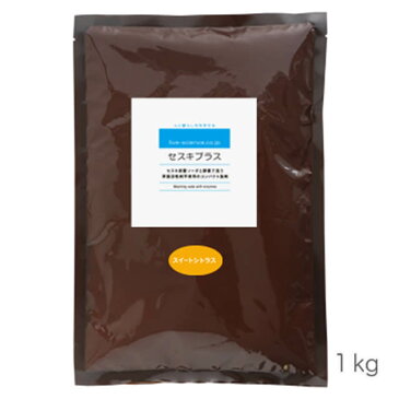 石けん百貨 セスキプラス 〔天然ハーブ スイートシトラスの香り〕 1kg 【1袋のみメール便可】/ アルカリ剤 衣類用 洗濯 洗濯洗剤 粉末洗剤ナチュラルクリーニング 詰め替え 布ナプキン 分解酵素