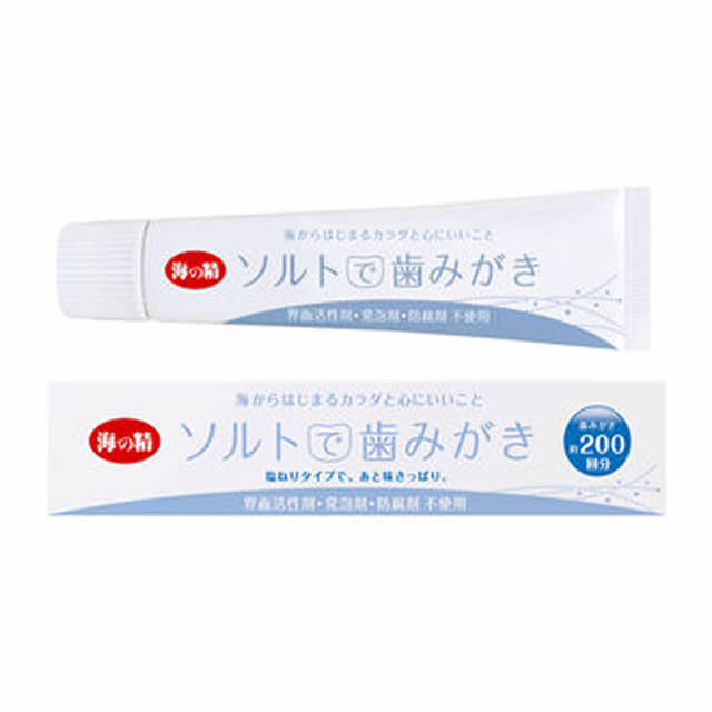 海の精 ソルトで歯みがき〔ねりタイプ〕 60g