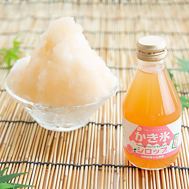 【無添加】 かき氷シロップ充実9本セット（いちご・ぶどう・みかん・もも・マンゴ...
