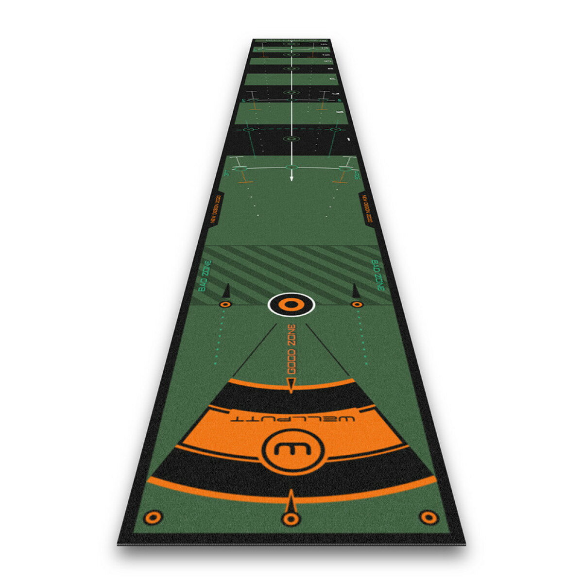 Wellputt (ウェルパット) Wellputt ゴルフパターマット 4m Green WELLPUTT_MAT-4M