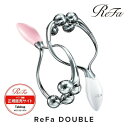 ReFa DOUBLE リファダブル ホワイト（RR-AC02）/ピンク（RR-AC05） MTG正規販売店 メーカー正規保証付き 美顔器 美顔ローラー【送料無料】