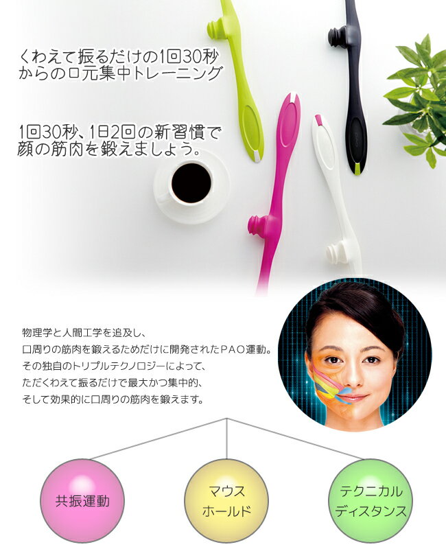 PAO3モデル フェイシャルフィットネス パオ スリーモデル FACIAL FITNESS PAO 3model MTG認定販売店 メーカー正規保証付き ffpt1942f【代引手数料無料】 3