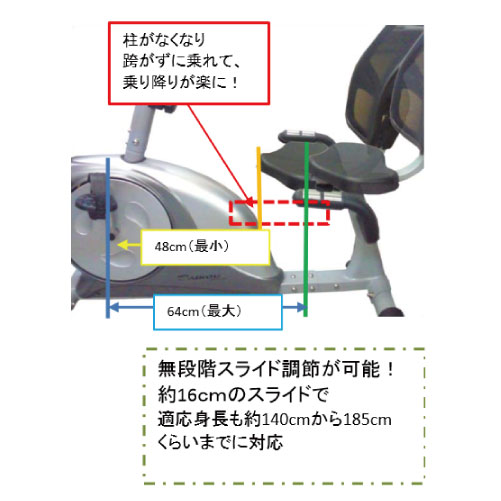 ダイコウ DAIKOU 低床リカンベントバイク DK-8604R 【代引き不可】