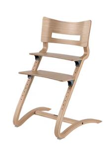 リエンダー(Leander) ハイチェア (ナチュラル、ウォールナット、ホワイトウォッシュ、ブラック、チェリー、セージグリーン）6色