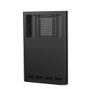 SDS デジタルサイネージ用ケーシングスタンド DS-CW143 横 アンカー固定タイプ ブラック エスディエス『受注生産品・代引き不可・車上渡し・個人宅配送不...