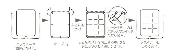 フランスベッド LT掛けカバー キングサイズ（K） 掛け布団カバー ライフトリートメント 2