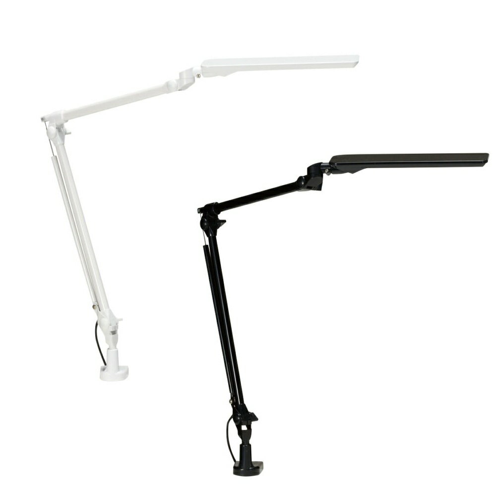 コイズミ LEDアームライト PCL-311 WH色 PCL-312 BK色 LEDライト クランプ式 デスクライト コイズミファニテック KOIZUMI