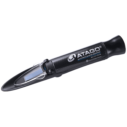 アタゴ ATAGO 自動温度補正・防水機能付手持屈折計 MASTER-20Pα