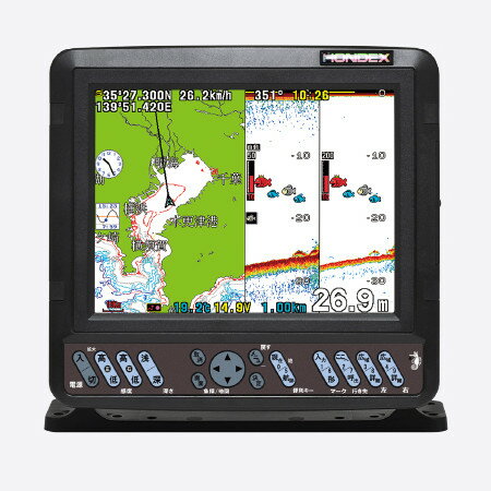 【送料無料】 ホンデックス HONDEX PS-800GPII（PS-800GP2） PSシリーズ 8.4型液晶...