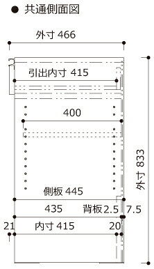 【関東開梱設置無料】綾野製作所 ユニット式食器棚 CRUST クラスト / 下キャビネッ...