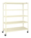 サカエ SAKAE / スーパーラックワゴン SPR-3225MRNUI / 耐荷重:250kg / W1500×D600×H1923mm【代引き不可】 ◆時間...