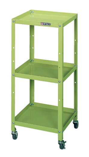 サカエ SAKAE / スペシャルワゴン SPS-03N / 耐荷重：100kg / W350×D350×H810mm【代引き不可】 ◆時間指定対象外◆車上渡し商品◆個人宅配送不可