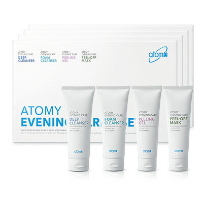 韓国コスメ Atom美 アトミ イブニングケア4種 ■ナチュラルコスメ【アトミ商品何点でも送料サイズ(3)1点分】