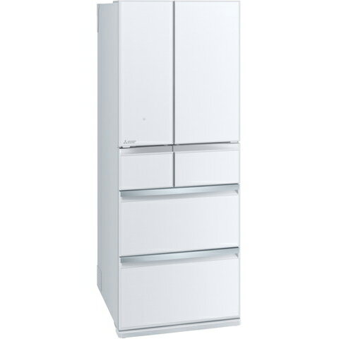 【10年延長保証対象】三菱電機 MR-WXD47LK-W グレインクリア 470L 冷蔵庫 6ドアセンター開き WXDシリーズ MITSUBISHI ELECTRIC ガラスドア 日本製