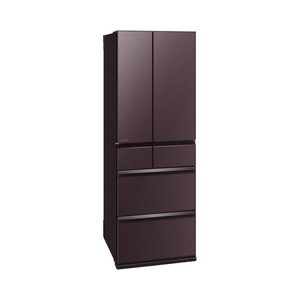 【10年延長保証対象】三菱電機 MR-WZ50J-XT フロストグレインブラウン 495L 冷蔵庫 6ドアセンター開き WZシリーズ MITSUBISHI ELECTRIC ガラスドア 日本製
