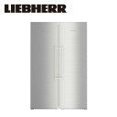 ysO͑EJݒuz[vw ① LIEBHERR SBSes8683 PremiumPlus 728L t[X^fBO Freestanding Side-by-Side Fridge-Freezer ⓀɁysz