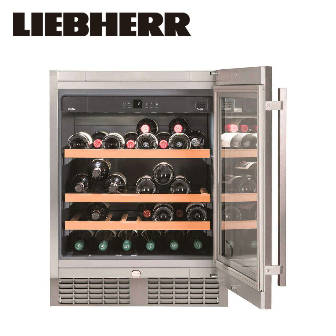 ڰԻ̵ۥ꡼ץإ 磻󥭥ӥͥå LIEBHERR UWKes1752 GrandCru 135L ӥȥ Built-in 󥿡 Undercounter Wine CabinetԲġ