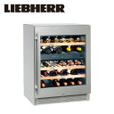 【一都三県は送料・開梱設置無料】リープヘル ワインキャビネット LIEBHERR WTes1672 Vinidor 123L Free Standing Wine Cabinet【代引不可】