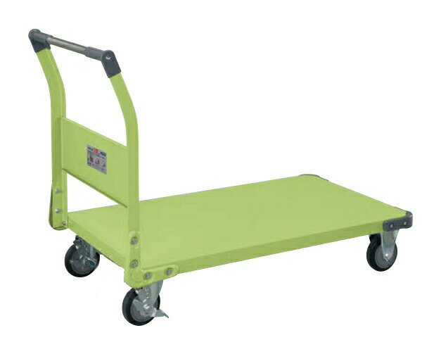 【個人宅配送不可】サカエ SAKAE / 特製四輪車（固定ハンドルタイプ） TAN-66NU【代金引換・配送時間指定不可】【サカエの大型商品は車上渡しです】