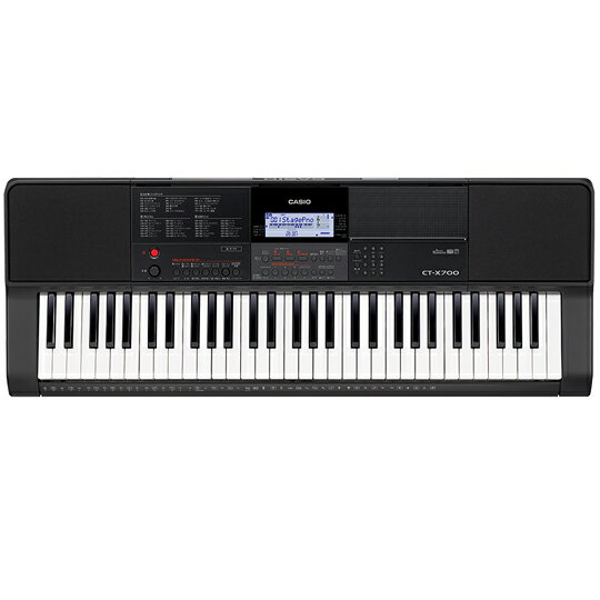 【販売終了】CASIO カシオ CT-X700 ベーシックキーボード 61鍵盤 USB端子搭載