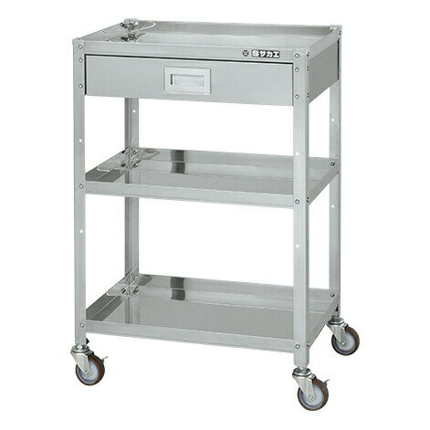 【個人宅配送不可】サカエ SAKAE / ステンレススペシャルワゴン（移動式）SUS304　SR3−6083ANU【代金引換・配送時間指定不可】【サカエの大型商品は車上渡しです】