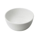 米とぎにも使えるザルとボウル Colander ＆ Bowl ホワイト ライクイット 4941860122692★