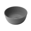  米とぎにも使えるザルとボウル Colander ＆ Bowl グレー ライクイット 4941860122708★