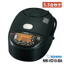 【特価セール】 IH炊飯ジャー 極め炊き 1L (5.5合) ブラック ZOJIRUSHI 象印マホービン NW-VD10-BA