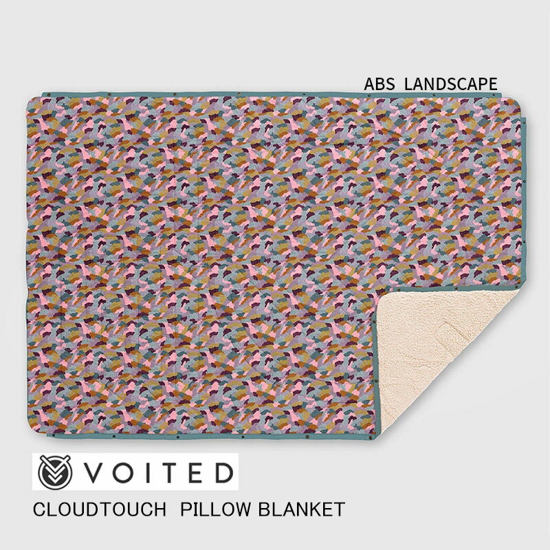 [6/25限定 抽選で最大100%ポイントバック(要エントリー)] Cloud Touch Pillow Blanket ABS Landscape アウトドア キャンプ 車中泊 おしゃれ ブランケット ひざ掛け VOITED ボイテッド 6971681694236(4)