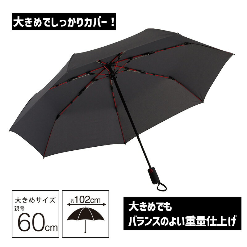 ストレングスミニAUTO R アッシュ 折り畳み傘 カサ かさ 丈夫 頑丈 折りたたみ mabu マブ SMV-41803