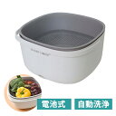 【特価セール】 振動でかんたん土落とし ラクベジウォッシャー THANKO サンコー ULTVEGCWH