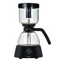 【特価セール】 Electric Coffee Syphon ブラック サイフォン式コーヒーメーカー 電気式 HARIO ハリオ ECA-3-B★