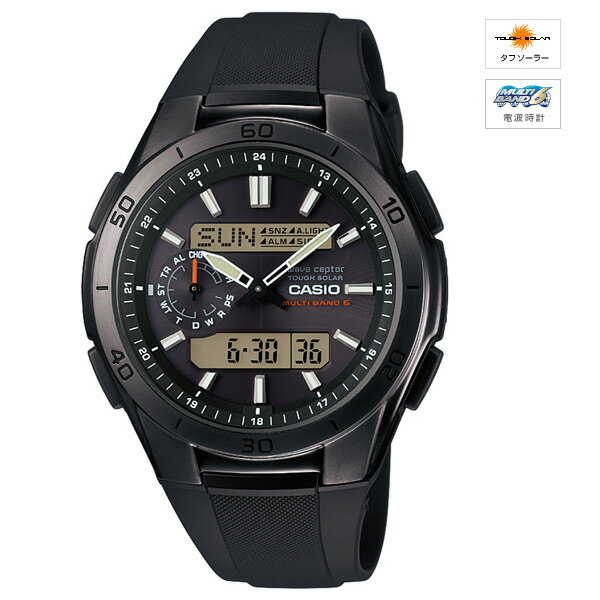   wave ceptor MULTIBAND6 ソーラー電波時計 CASIO カシオ WVA-M650B-1AJF 国内正規品