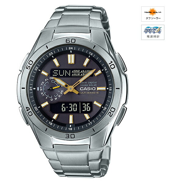 wave ceptor MULTIBAND6 ソーラー電波時計 CASIO カシオ WVA-M650D-1A2JF