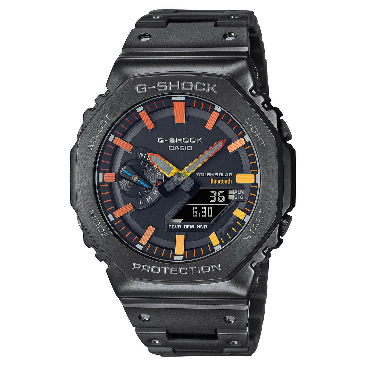 G-SHOCK フルメタル レインボーカラー Bluetooth通信機能 CASIO カシオ GM-B2100BPC1AJF★