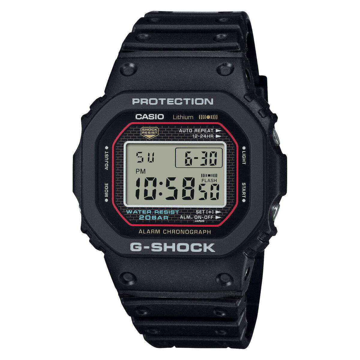 [11/1限定 抽選で最大100%ポイントバック(要エントリー)] 初代G-SHOCK 復刻モデル CASIO カシオ DW-5000R-1AJF