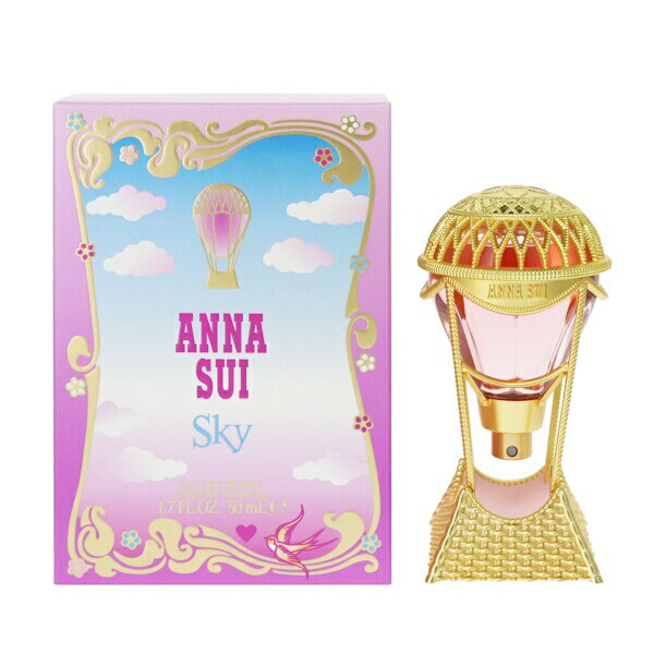 香水 ANNA SUI スカイ EDT・SP 50ml 【送料込み(沖縄・離島を除く)】【フレグランス ギフト 新生活2025 誕生日 レディース・女性用】【スカイ SKY EAU DE TOILETTE SPRAY】